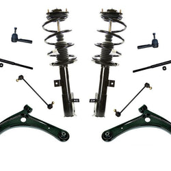 Fits 07-12 Caliber 2.0L 2.4L / No SRT4 (2) Complete Shock Spring Struts Chassis