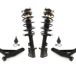 Fits 07-09 Sebring 2.4L 4 Door FWD Only Comp Shock Spring Struts Control Arm 6Pc