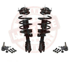 Se adapta a 07-12 Arcadia 09-12 Traverse, puntales de resorte de choque completos, juntas esféricas