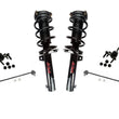 Se adapta a Jetta 2.5L 05-2012 sin suspensión deportiva Bola de puntal de resorte delantero Jts 6 piezas