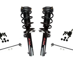 Se adapta a Jetta 2.5L 05-2012 sin suspensión deportiva Bola de puntal de resorte delantero Jts 6 piezas