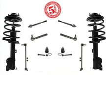 Front Complete Struts Ball Joints TIe Rods & Links For 2003 2004 Nissan Murano