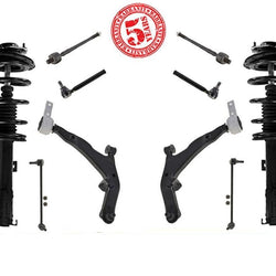 2005-2007 Murano puntales delanteros completos y kit de chasis de 8 piezas brazos inferiores delanteros