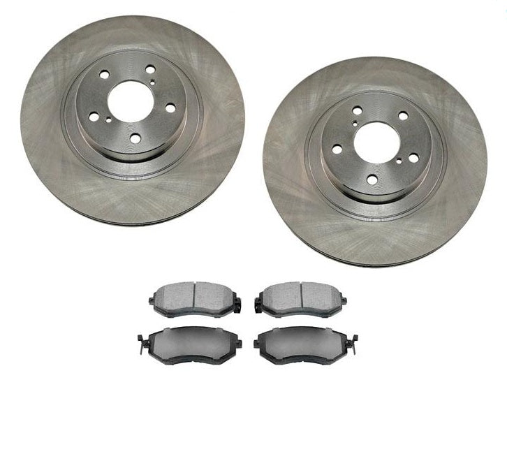 Front Brake Rotors Ceramic Brake Pads 13-16 BRZ With 293MM Front Rotors Only!