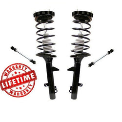 94-07 Taurus Sable 4 puertas Sedan puntal de resorte trasero y enlaces de barra estabilizadora de montaje 4 piezas