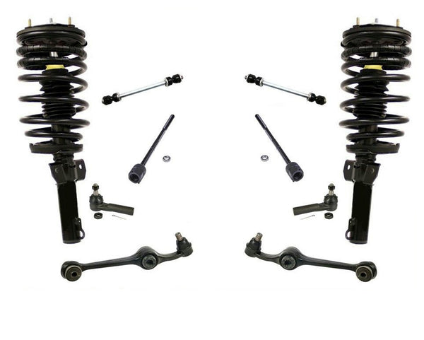 86-95 Taurus Sable 2 Brazos de control de puntal de resorte rápido delantero Juntas de rótula Varillas de amarre