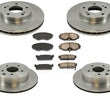 Front & Rear Brake Disc Rotors &  Pads Will Fit 1993-97 Fits Infiniti J30