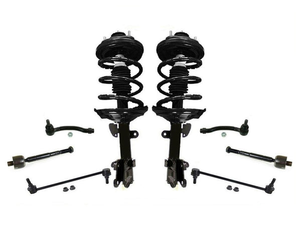 Amortiguador de resorte de 2 Frt Comp para MDX AWD 07-13 sin electrónica o deportiva, 8 piezas