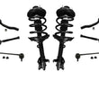 Shock Spring Strut Fits Tie Rods Sway Bar Links 8Pc Kit for Acura Mdx 03-06