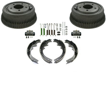 Fits 85-97 B150 B1500 85-96 B250 11 x 2.5Inch Rear Drums Shoes Wheel Cylinders