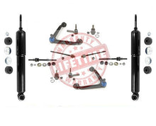 02-05 Ram 1500 4x4 Upp Control Arm Low Ball Joint In out Tie Rods Sway Shocks 12