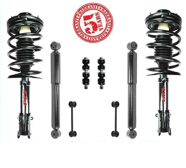 PT CRUISER 01-10 Puntales completos izquierdo y derecho - Amortiguadores traseros y eslabones de barra estabilizadora