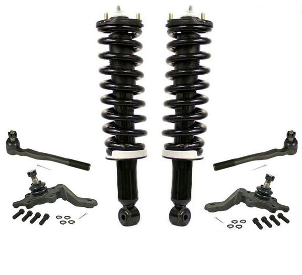 Puntales delanteros completos, rótulas inferiores y tirantes para Toyota 4Runner 3.4L 96-02