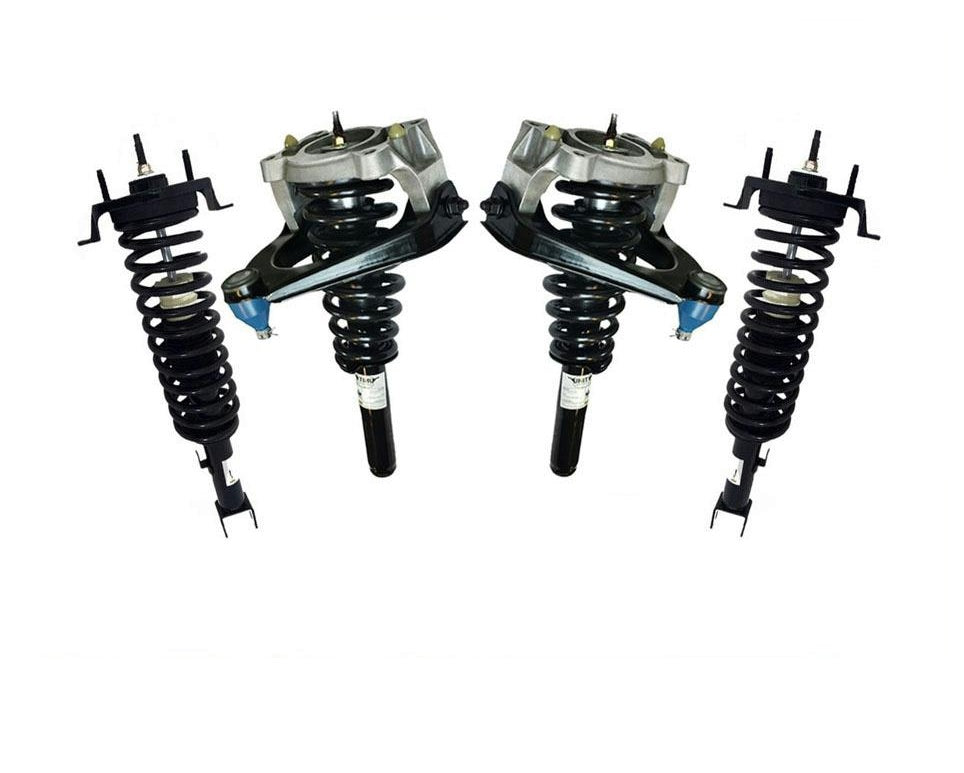 01-06 Sebring Stratus 4 Door 4 Quick Spring Strut W/ Upper Control Arm Mounts