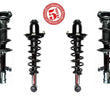 Fits 09-10 Corolla 1.8L Built In USA 4 Sp Automatic 4Pc Complete Strut Assembly