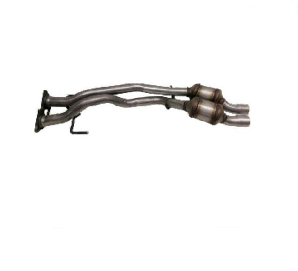 Fits 07-08 Touareg 3.6L BHK Engine Dual Pipe Dual Rear Catalytic Converters