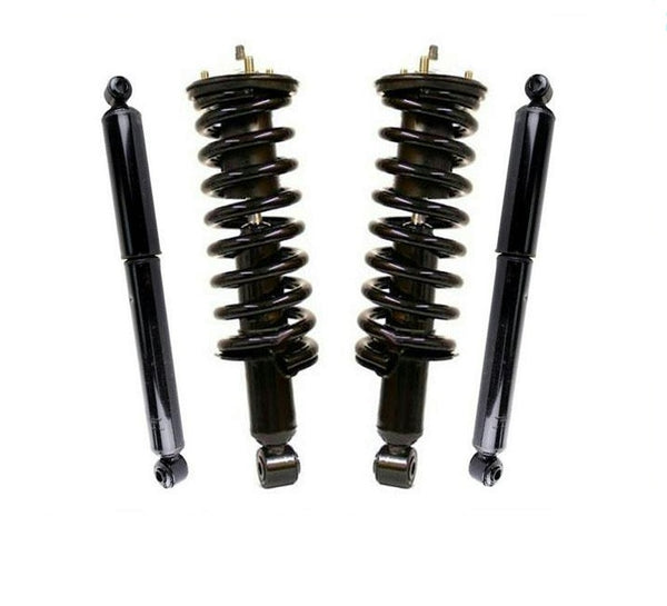 Fits Frontier King Crew Cab Rear Wheel Drive 4.0L Front Coil Spring Struts 4pc