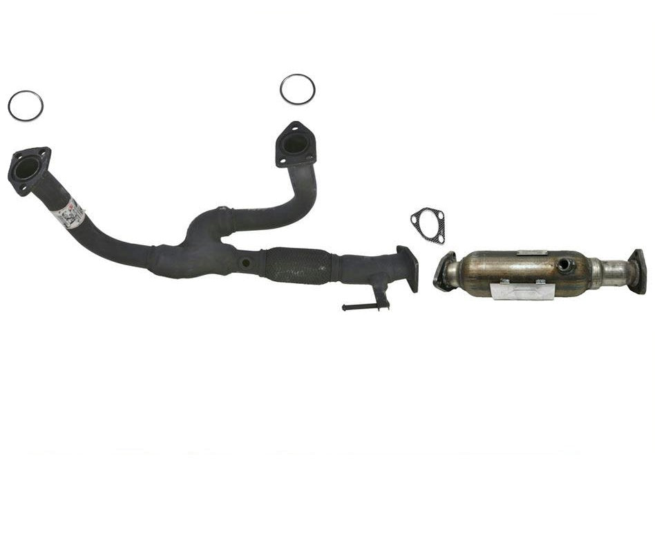 02-04 Honda Odyssey Flex Down Engine Exhaust Pipe W / Converter & gaskets