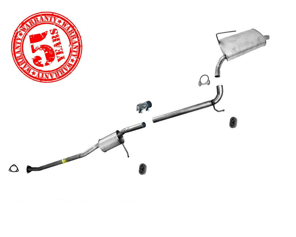 Fits for 2003-2007 Accord 2.4L 2 Door Coupe Muffler Pipe Exhaust System