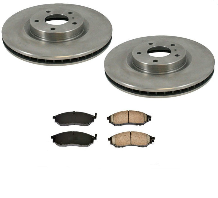 (2) BR900718 31375 320MM = 12 5/8 Rotors With CD888 Ceramic Pads CALL CUSTOMER