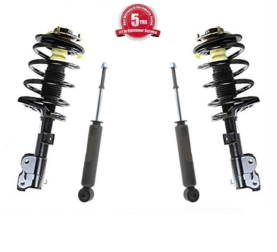 Front Complete Struts Aseembly & Rear Shocks for Nissan Quest 2004-2009