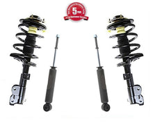 Conjunto de puntales delanteros completos y amortiguadores traseros para Nissan Quest 2004-2009