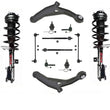 Front Complete Strut & 10 Pieces Chassis kit Fits Chrysler 200 Dodge Avenger