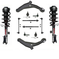 Front Complete Strut & 10 Pieces Chassis kit Fits Chrysler 200 Dodge Avenger
