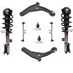 Front Complete Strut & 6 Pieces Chassis kit Fits Chrysler 200 Dodge Avenger