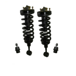 05-08 For Ford F150 4 Wheel Drive Pick Up Coil Spring Struts Mount W Ball Joints