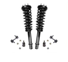 03-07 Accord F Coil Spring Strut and Upper Mount Ball Joints Sway Bar Links 6pc