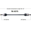 CV DRIVE AXLE SHAFT ASSEMBLY FRONT RIGHT SIDE FOR 12-13 NISSAN VERSA SEDAN STAND