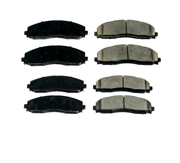 Almohadillas metálicas delanteras y traseras Dash4 para Ford F250 F350 Super Duty 2013-2016