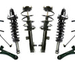 Fits 07-12 Caliber 2.0L 2.4L / No SRT4 (4) Complete Shock Spring Struts Chassis