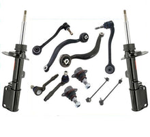 Se adapta a BMW X5 2000-2006, barras de acoplamiento y eslabones de brazos de control de puntales desnudos delanteros