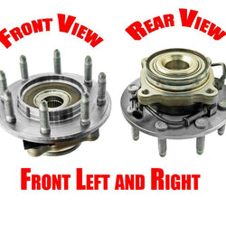 2 Wheel Bearing Hub Assembly 01-06 Silverado 2500HD Rear Wheel Drive Only