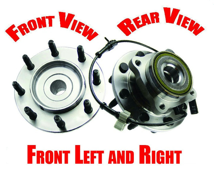 Wheel Bearing and Hub Assembly (2 515058 Fits 03-08 HUMMER H2 8 Stud 4x4