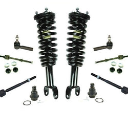 Front Complete Strut Tie Rods Ball Joints 10Pc For Dakota Raider 4 Wheel Drive