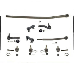 92-06 Fits Ford E250 E350 E450 Ford Tie Rods Drag Link Ball Joints 10Pc Kit
