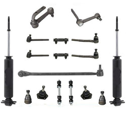 19 Pcs Tie Rods Ball Joints Links Idle Arms For Chevy Astro & GMC Safari 91-05