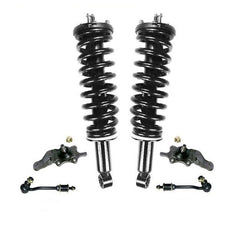 01-02 Sequoia F Coil Spring Strut and Mount Lower Ball Joints Sway Bar Links 6Pc