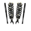 09-14 Ram 1500 Pick Up 4x4 F Soportes superiores de puntal de resorte helicoidal con amortiguadores traseros 4 piezas