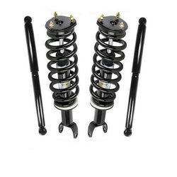 09-14 Ram 1500 Pick Up 4x4 F Soportes superiores de puntal de resorte helicoidal con amortiguadores traseros 4 piezas