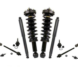 Front Struts Tie Rods Ball Joints Sway Bar For 09-12 F150 Rear Wheel Drive