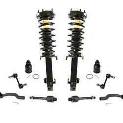 F varillas de amarre de montaje de puntal de resorte helicoidal para 08-12 Accord 4 puertas 2.4L automático 10 piezas