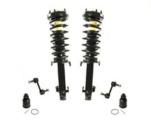 F Puntales de resorte helicoidal Las juntas esféricas se balancean br Se adapta a 08-12 Accord 4 puertas 2.4L Auto 6 piezas