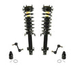 F Puntales de resorte helicoidal Las juntas esféricas se balancean br Se adapta a 08-12 Accord 4 puertas 2.4L Auto 6 piezas