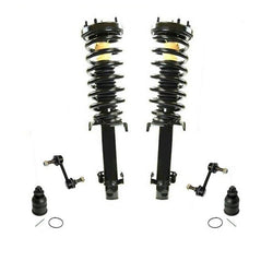 F Puntales de resorte helicoidal Las juntas esféricas se balancean br Se adapta a 08-12 Accord 4 puertas 2.4L Auto 6 piezas
