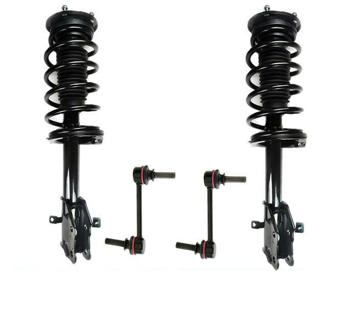 Front Complete Quick Coil Spring Strut Assembly Stabilizer Links for 07-08 Edge