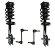 Front Complete Quick Coil Spring Strut Assembly Stabilizer Links for 07-08 Edge